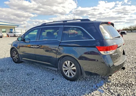 2015 Honda Odyssey Exl z USA, uszkodzony, nr VIN 5FNRL5H66FB018064